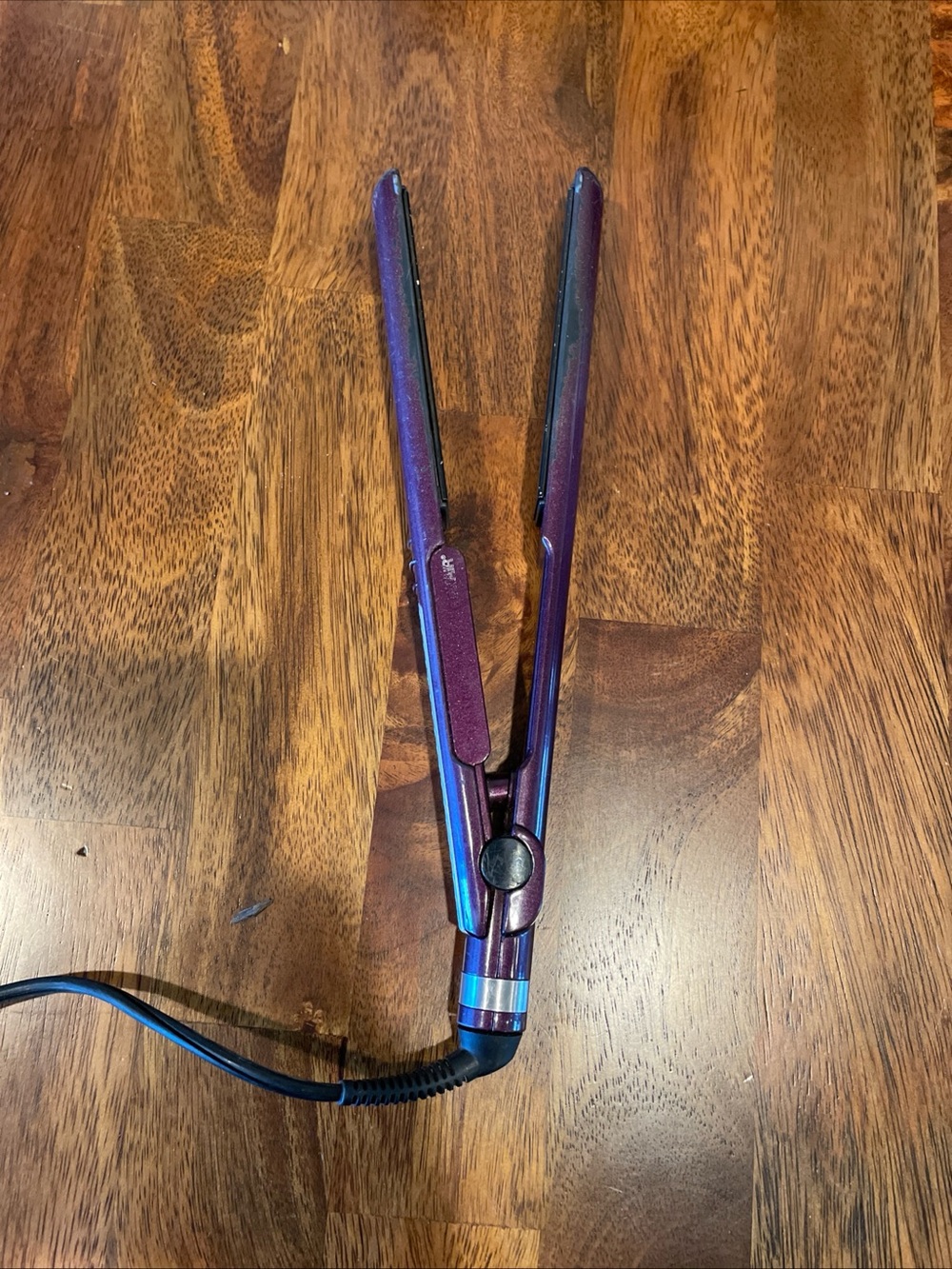 Contain Iridescent Purple Mini Flat Iron Hair Straightener